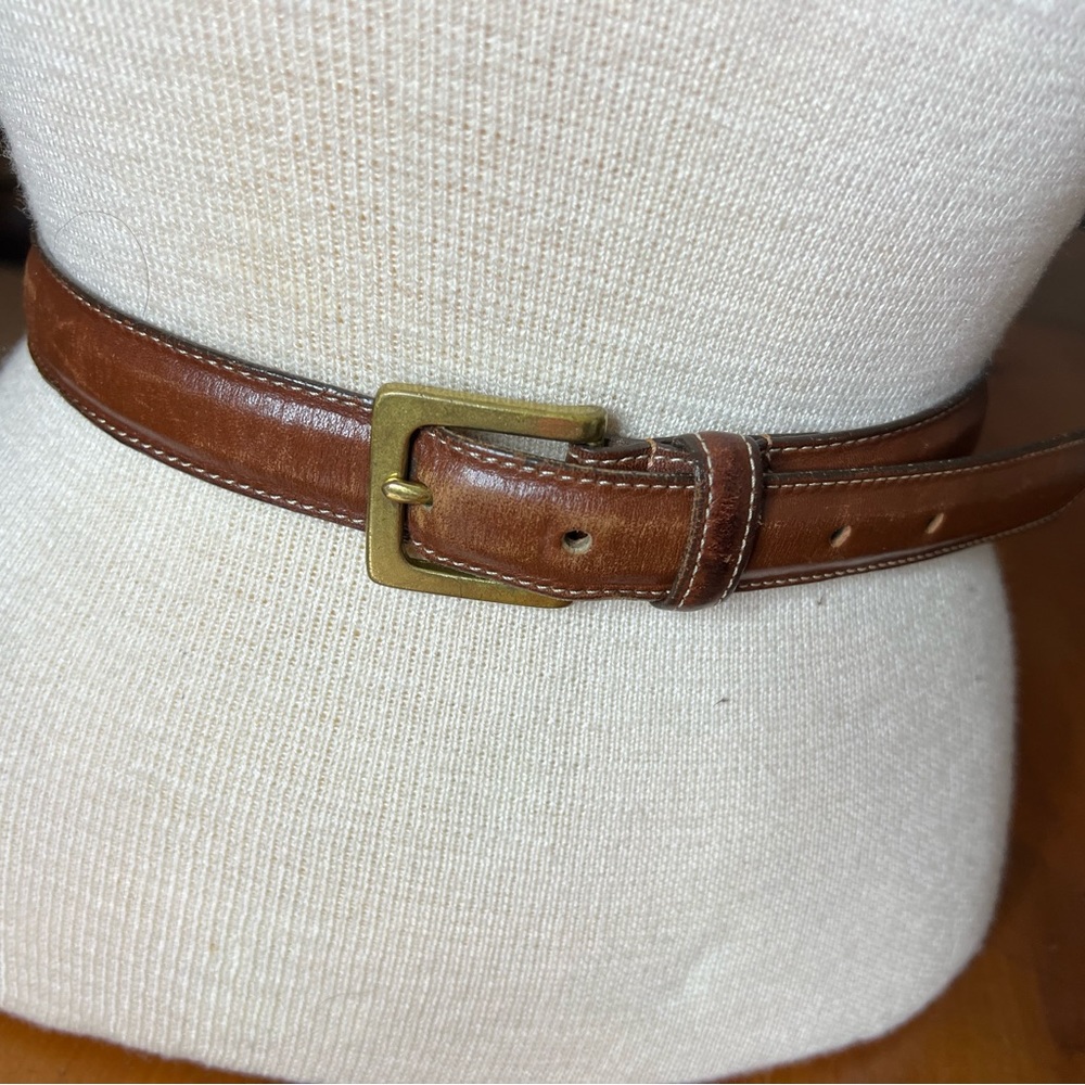 COPY - Vintage Coach Leather Belt Made In USA Size